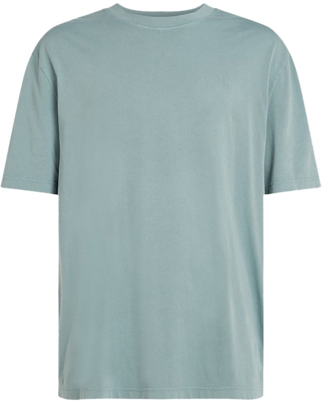 Calvin Klein Jeans Washed Puff Print Tee Blauw