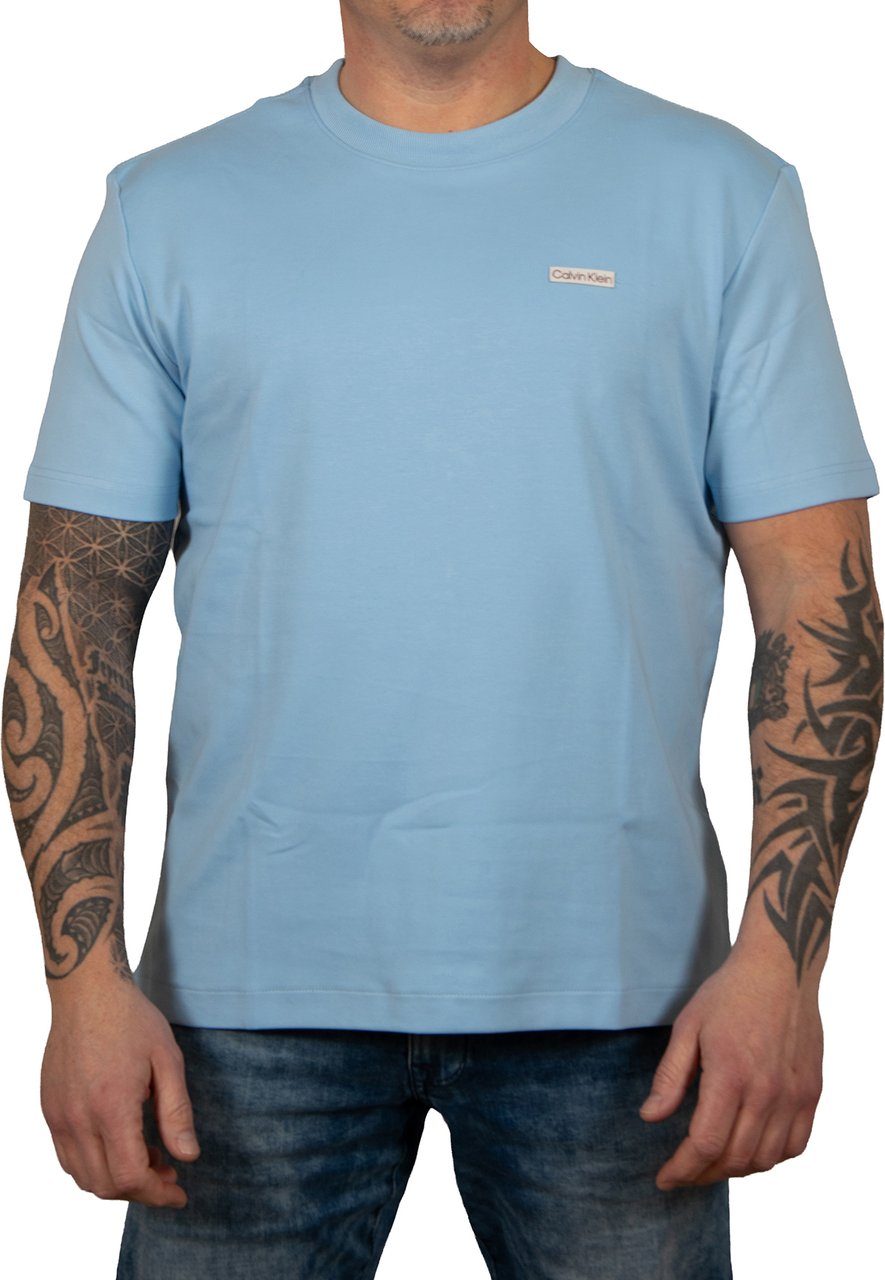 Calvin Klein Jeans Calvin Klein Label Tee Blauw