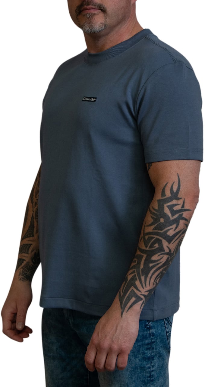 Calvin Klein Jeans Calvin Klein Label Tee Blauw