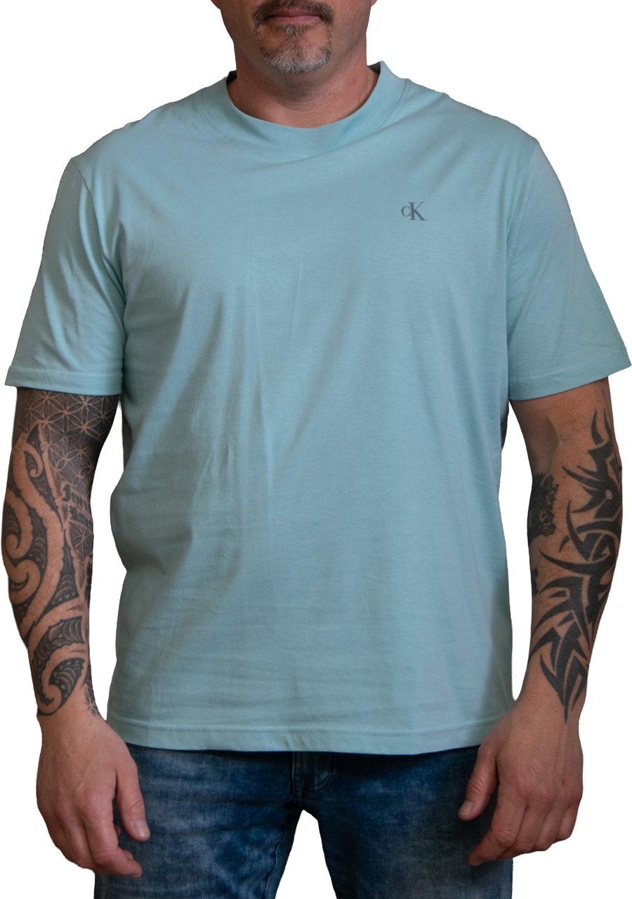 Calvin Klein Calvin Klein Jeans Painted Calvin Klein Jeans Tee Blauw