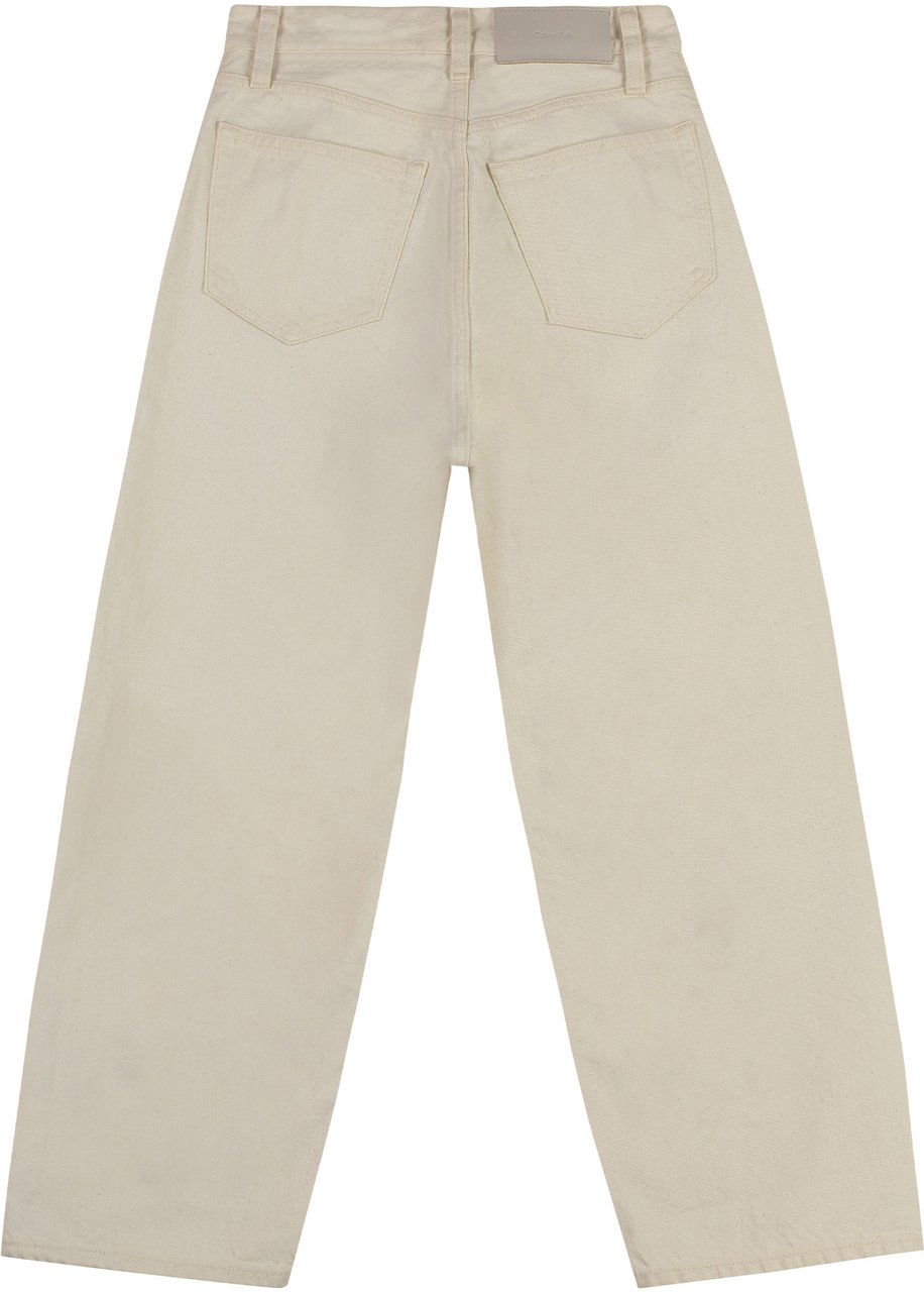 Calvin Klein Wide-leg jeans Neutraal