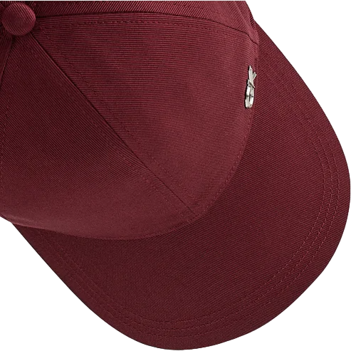 Calvin Klein Cappellino Ck Spiked bordeaux Maroon