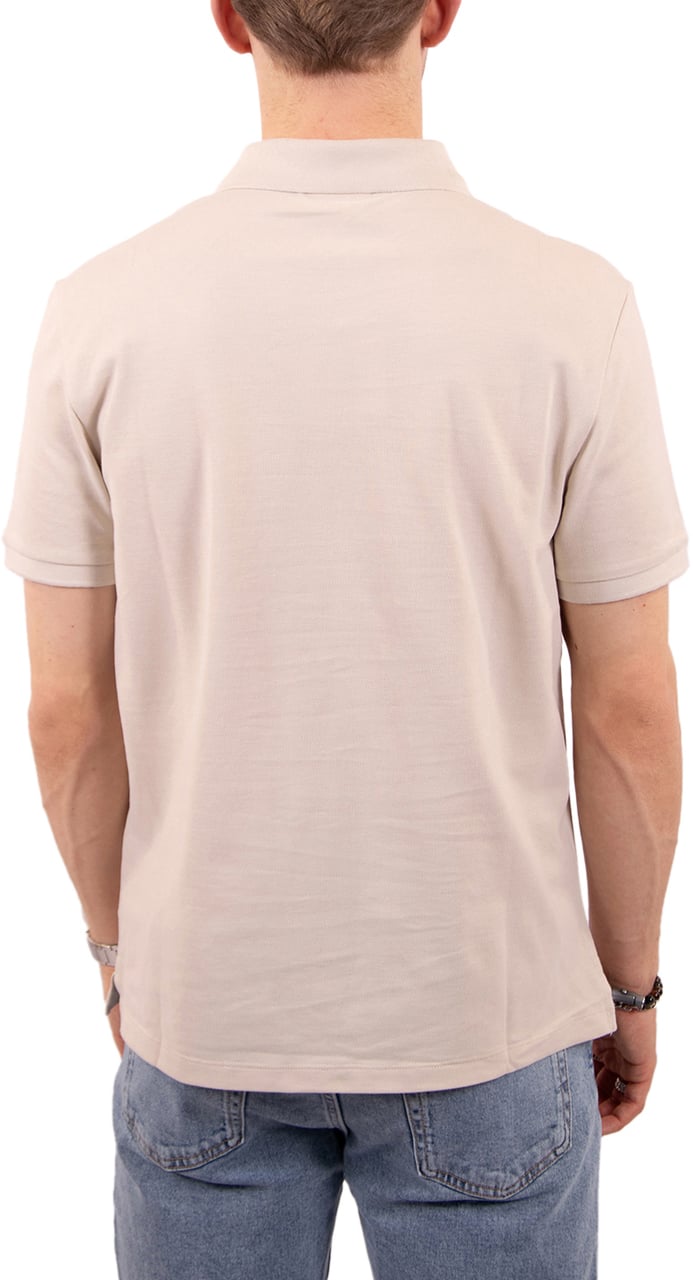 Calvin Klein Jeans SS monogram Pique Polo Beige