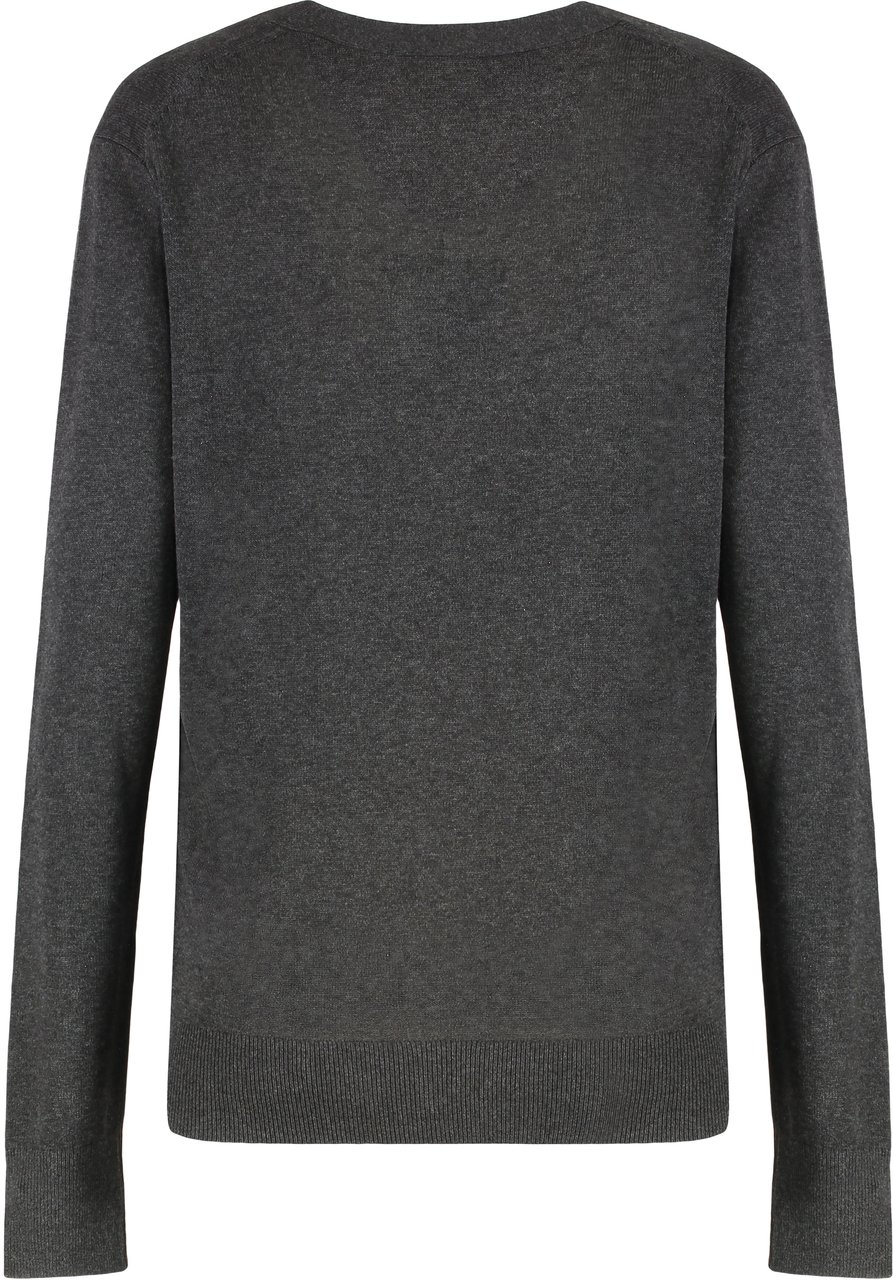 Calvin Klein Viscose cardigan Grijs