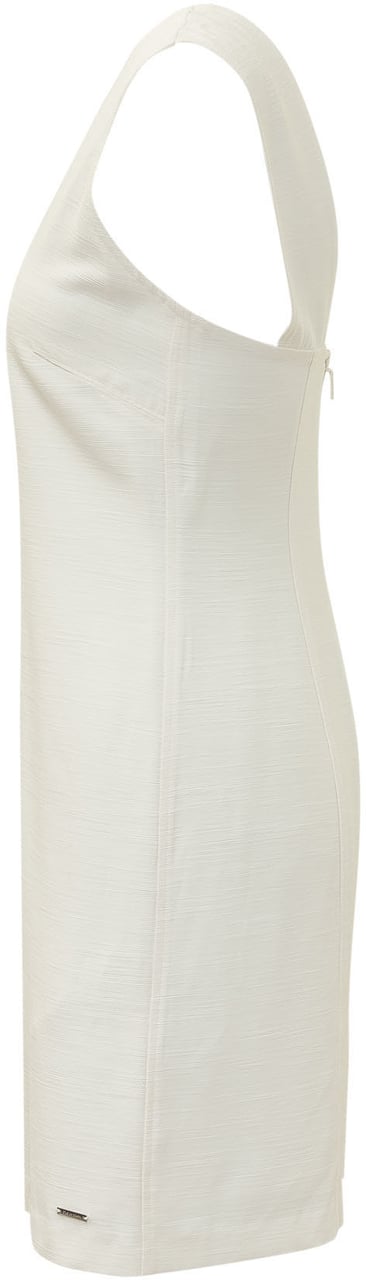 Calvin Klein Abito Mini con Scollo a V Wit