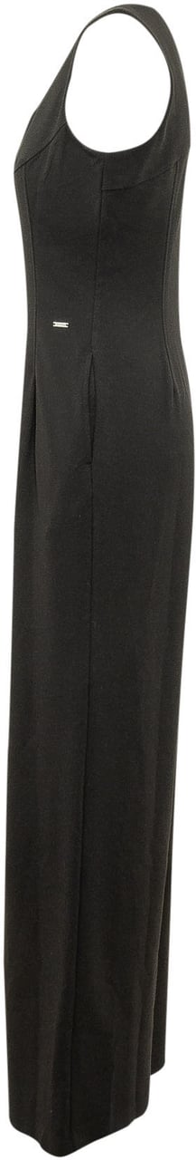 Calvin Klein Jumpsuit Senza Maniche con Gamba Ampia Zwart