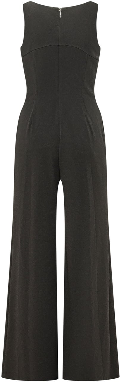 Calvin Klein Jumpsuit Senza Maniche con Gamba Ampia Zwart