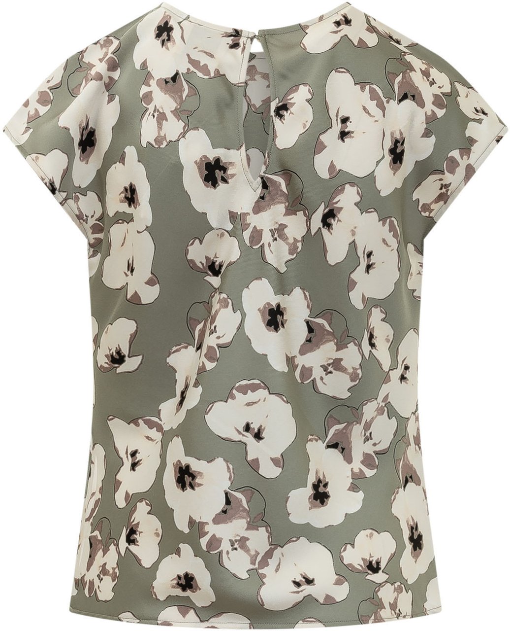 Calvin Klein Top Senza Maniche con Scollo a V Lime