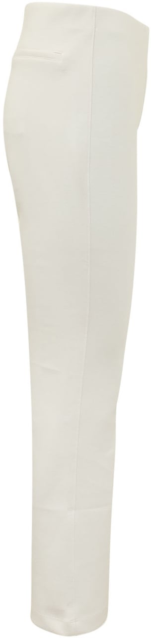 Calvin Klein Pantaloni a Gamba Svasata con Vita Elasticizzata Wit