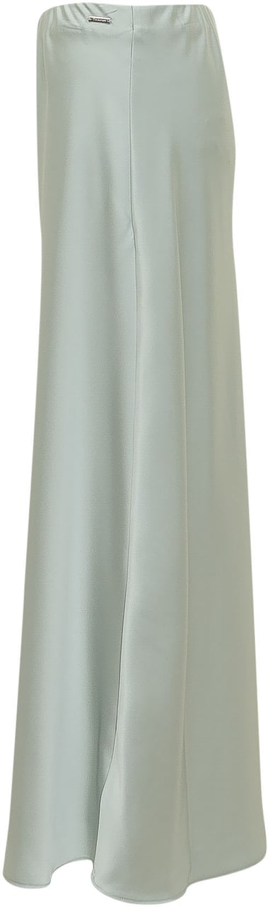 Calvin Klein Gonna Maxi con Linea Fluida Lime