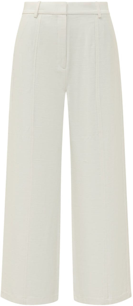 Calvin Klein Pantaloni Ampi con Pieghe Wit