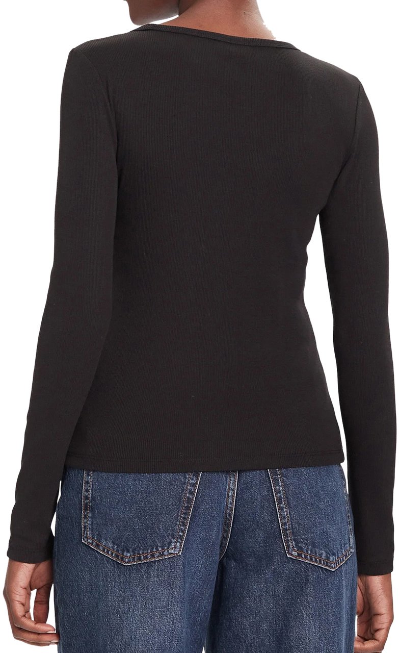 Calvin Klein T-Shirts And Polos Black Zwart
