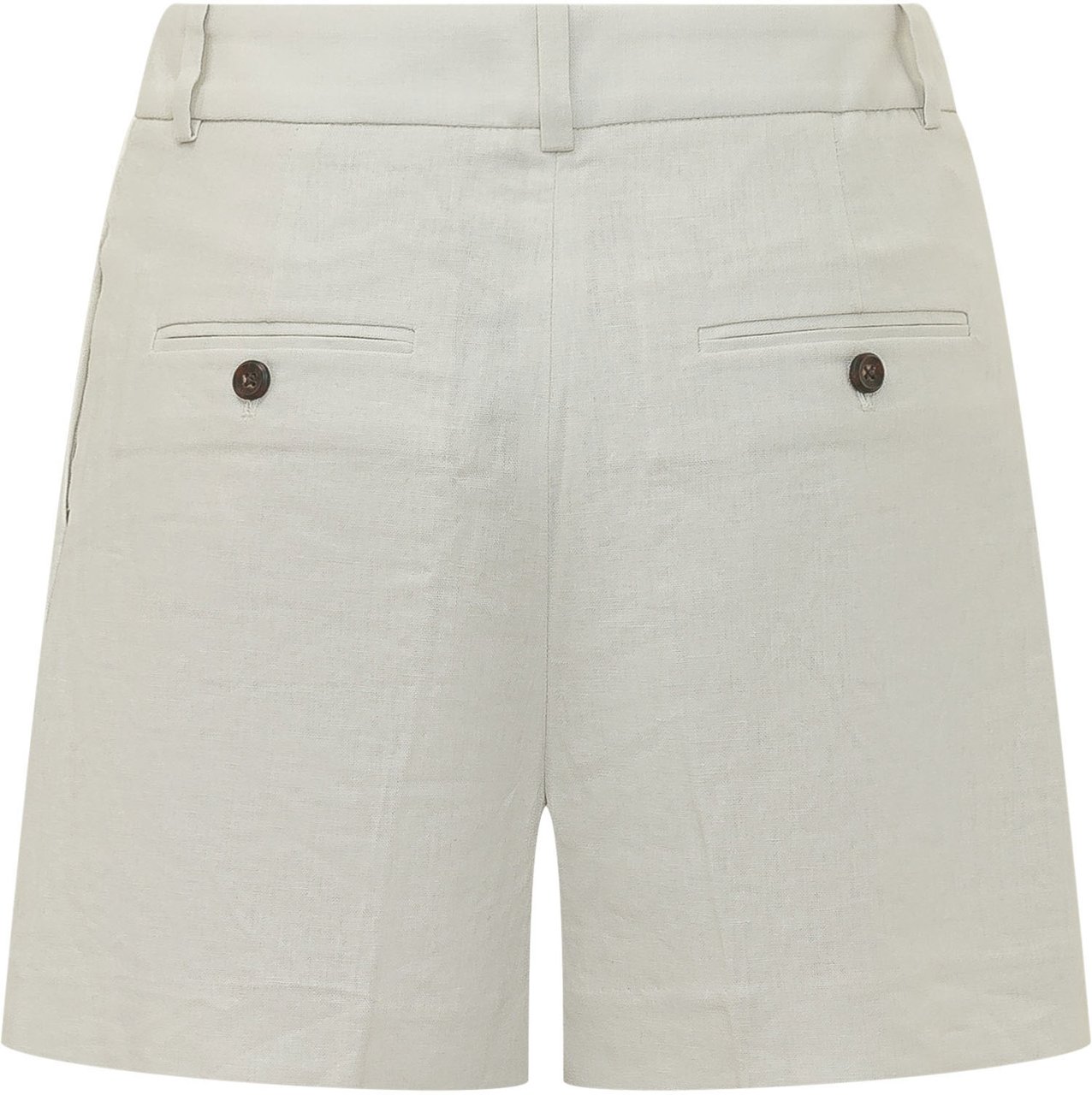 Calvin Klein Bermuda Sartoriali con Pieghe Lichtgrijs