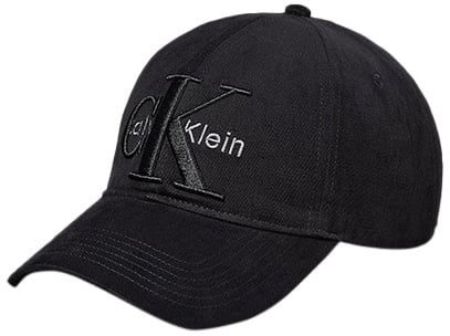 Calvin Klein Jeans Large Layered Monologo Cap Zwart