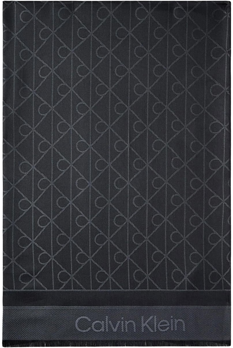 Calvin Klein Scarfs Black Zwart