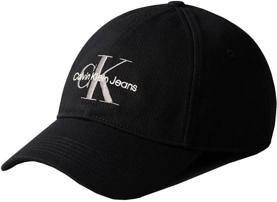 Calvin Klein Calvin Klein Jeans Monologo Embroidery Baseball Cap Zwart