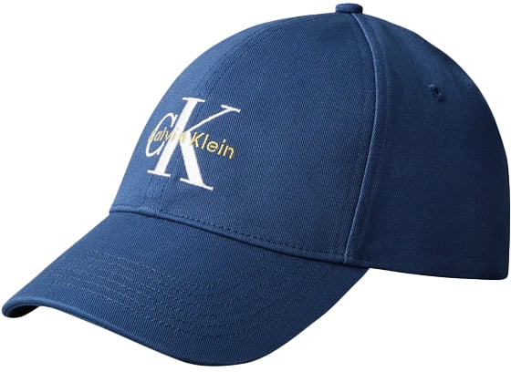 Calvin Klein Calvin Klein Jeans Monologo Embroidery Baseball Cap Blauw