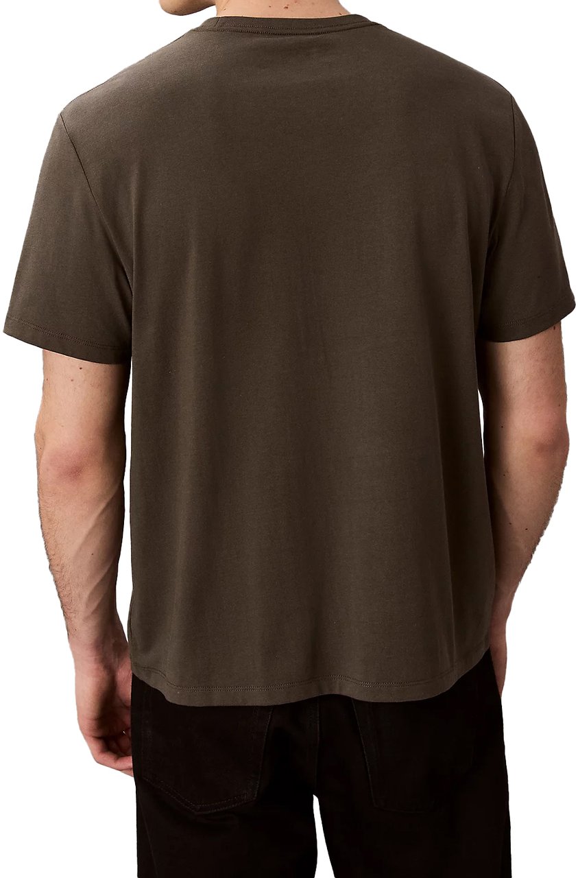 Calvin Klein T-Shirts And Polos Beluga Grijs