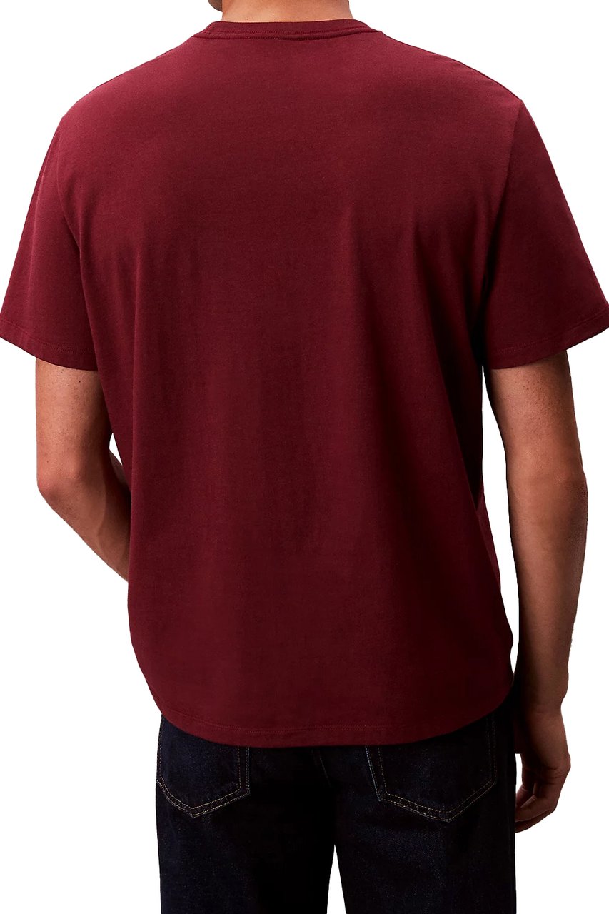 Calvin Klein T-Shirts And Polos Bordeaux Rood