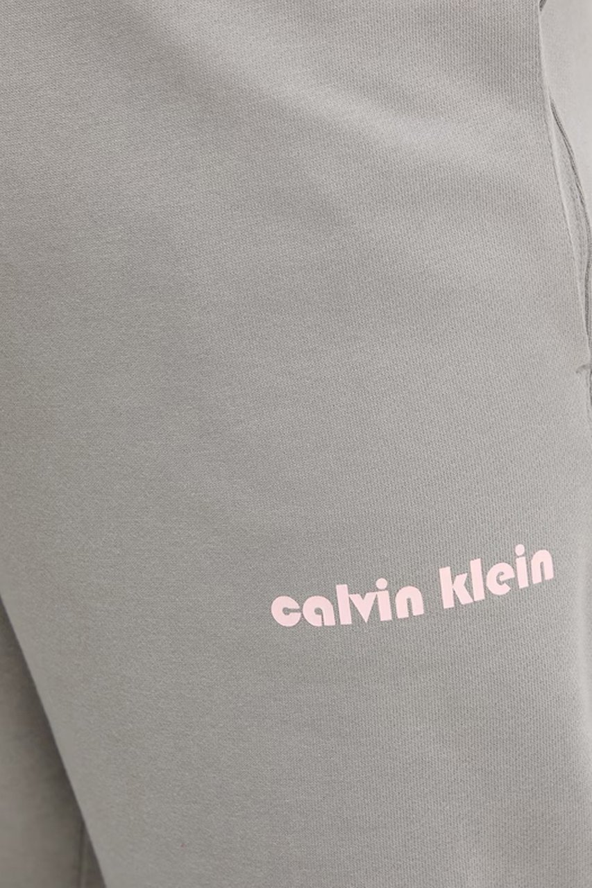 Calvin Klein Trousers Grey Grijs
