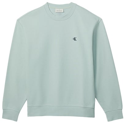 Calvin Klein Jeans LS EU 350Terry Monogram SWTSH Groen