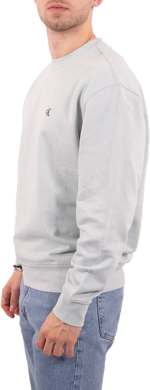 Calvin Klein Jeans LS EU 350Terry Monogram SWTSH Groen