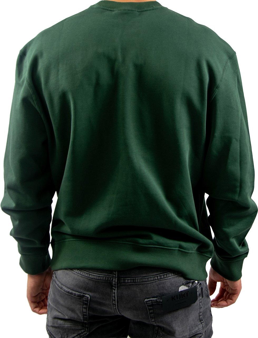 Calvin Klein Jeans 350Terry Monogram CN Sweat Groen