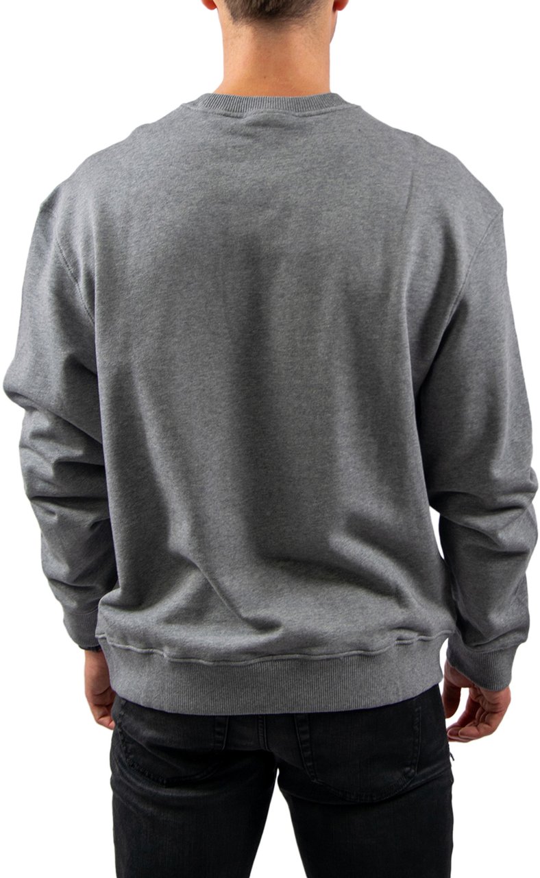 Calvin Klein Jeans 350Terry Monogram CN Sweat Grijs