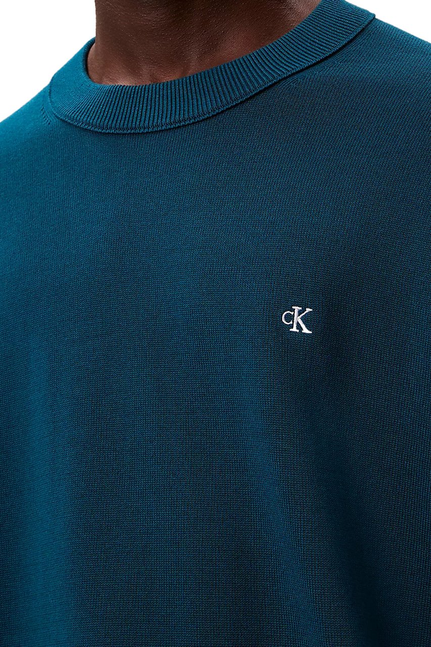 Calvin Klein Sweaters Teal Green Groen