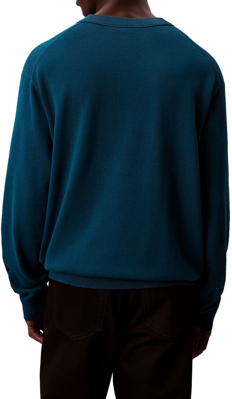 Calvin Klein Sweaters Teal Green Groen