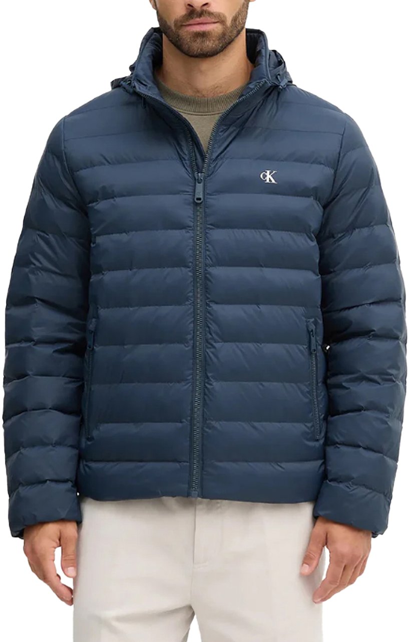 Calvin Klein Coats Blue Blauw