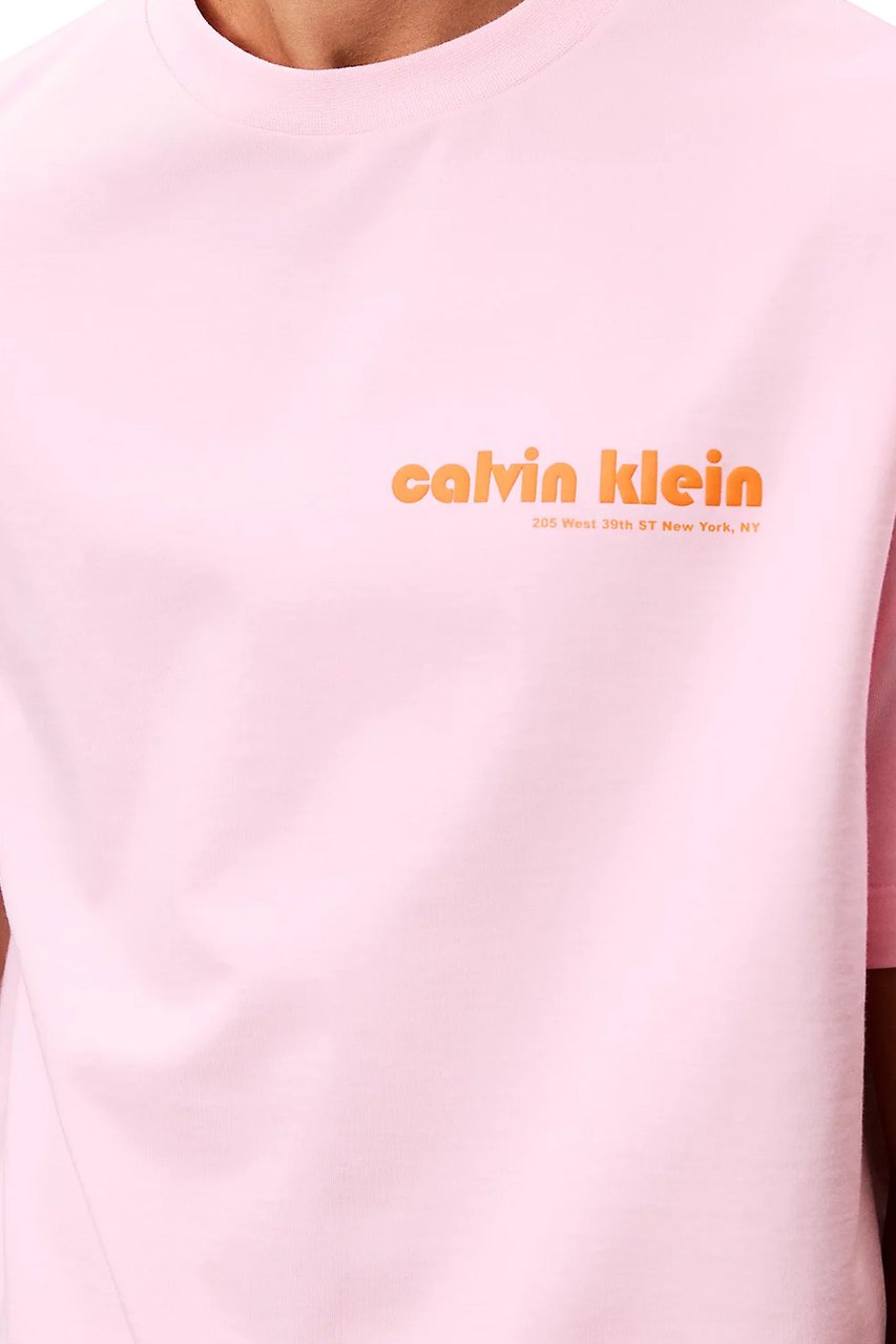 Calvin Klein T-Shirts And Polos Pink Roze