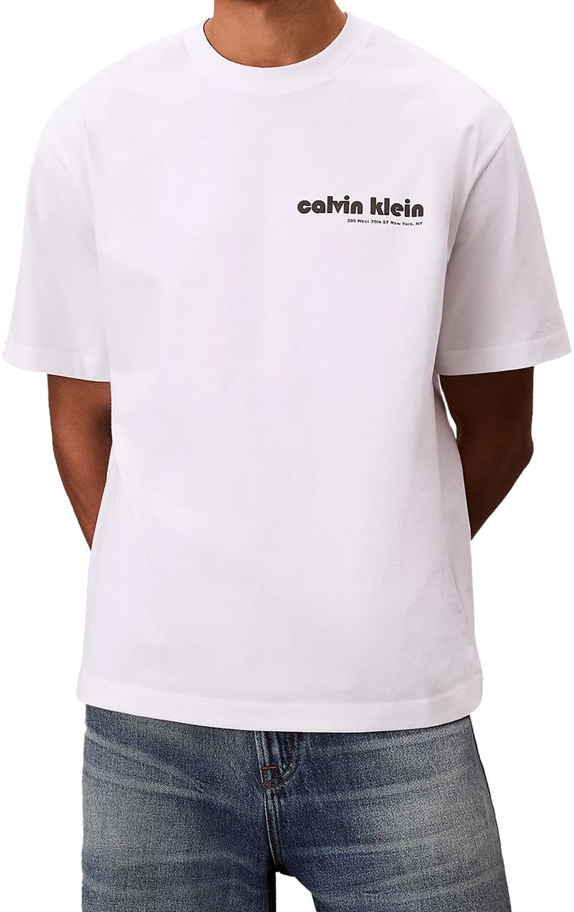 Calvin Klein T-Shirts And Polos White Wit