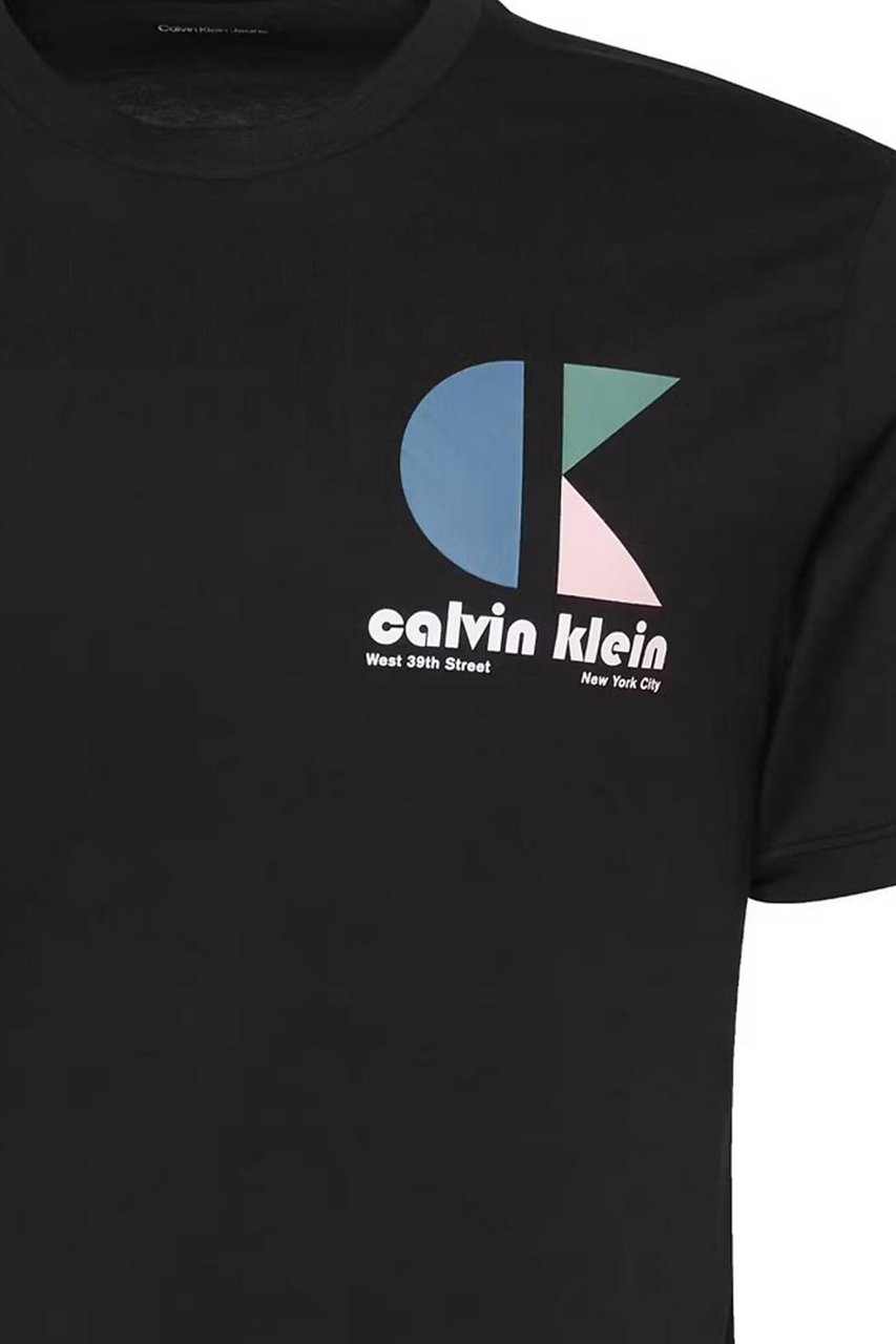 Calvin Klein T-Shirts And Polos Black Zwart