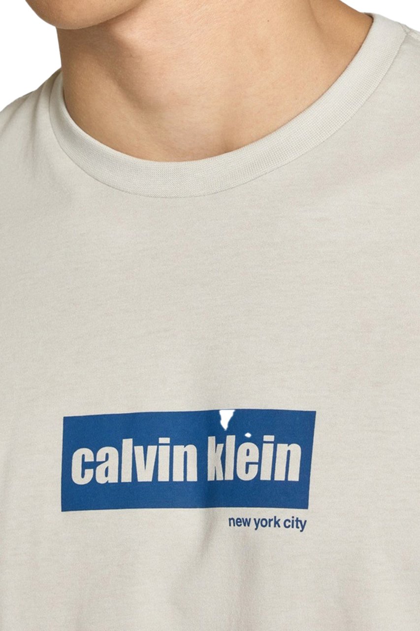 Calvin Klein T-Shirts And Polos Beige Beige