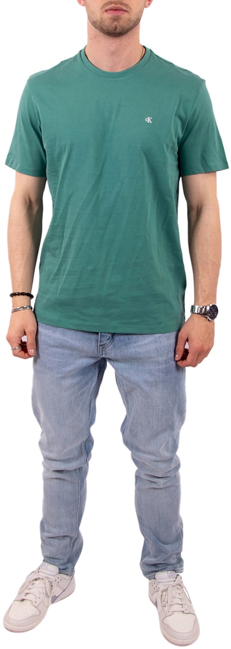 Calvin Klein Calvin Klein Jeans SS Classic Monogram Tee Groen