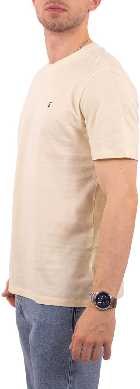 Calvin Klein Calvin Klein Jeans SS Classic Monogram Tee Geel