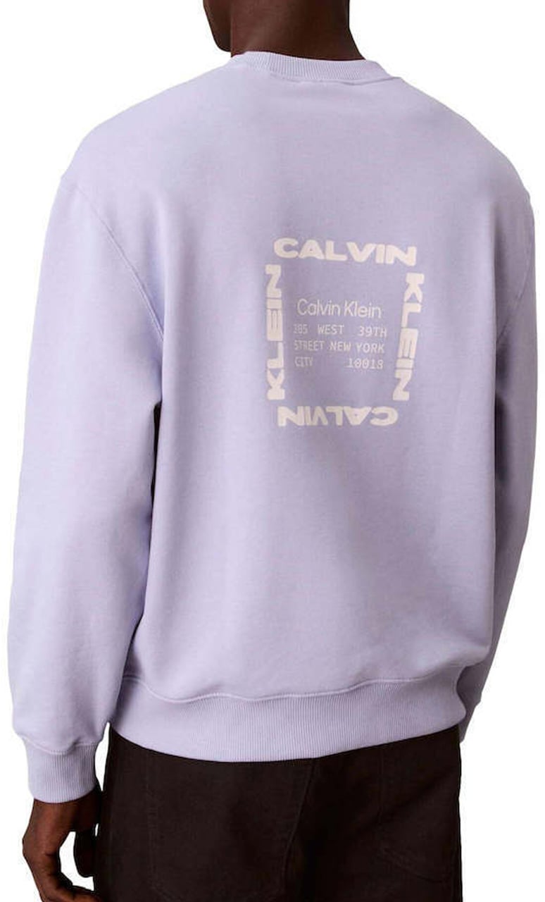 Calvin Klein Sweaters Casual Blue Blauw