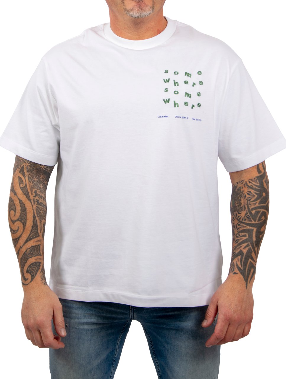 Calvin Klein Calvin Klein Jeans Calvin Somewhere Graphic Wit