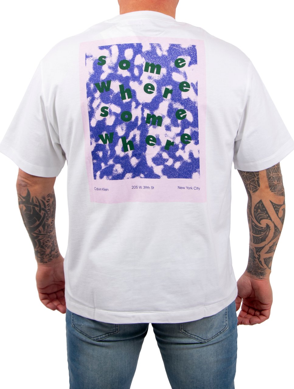 Calvin Klein Calvin Klein Jeans Calvin Somewhere Graphic Wit