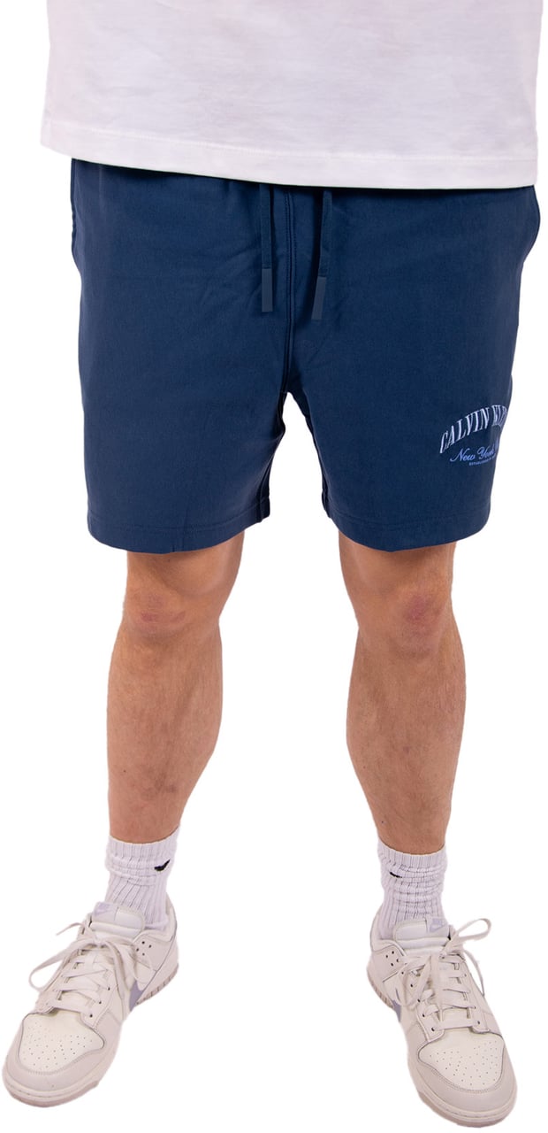 Calvin Klein Jeans Premium Terry Calvin Collegiate Blauw