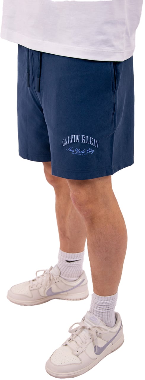 Calvin Klein Jeans Premium Terry Calvin Collegiate Blauw