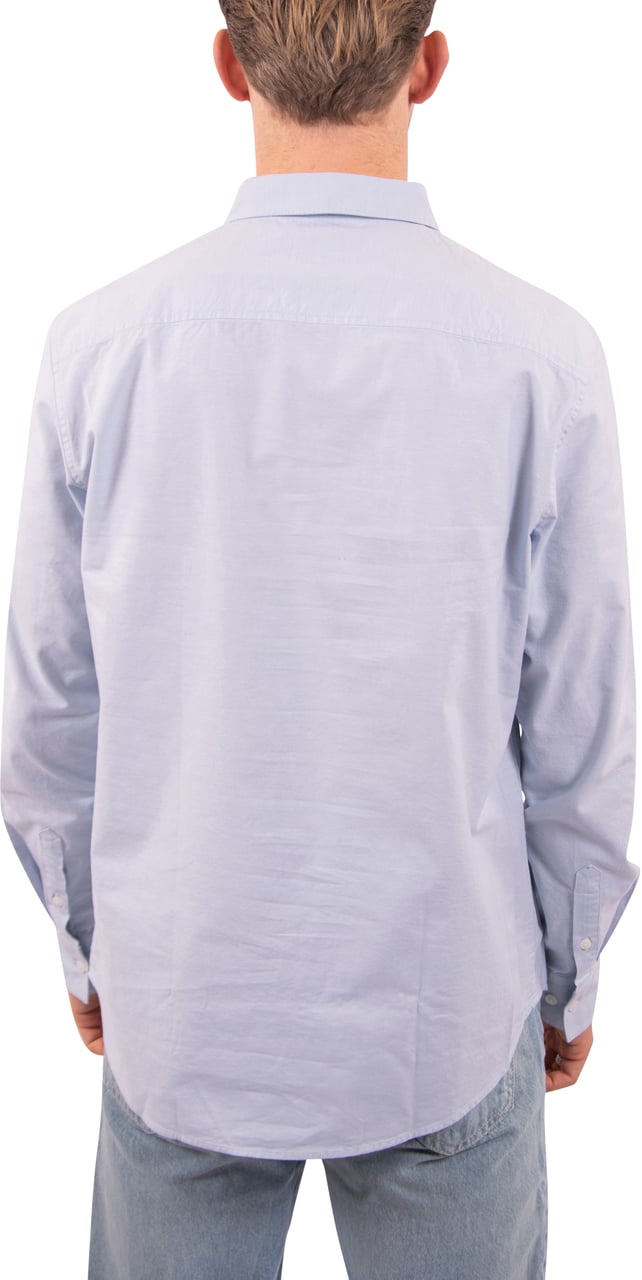 Calvin Klein Calvin Klein Jeans LS Solid Oxford Classic Shirt Blauw