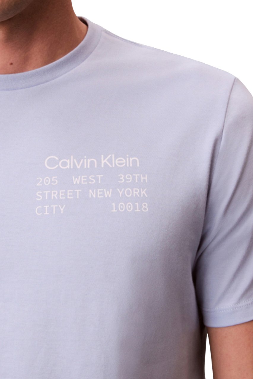 Calvin Klein T-Shirts And Polos Casual Blue Lichtblauw