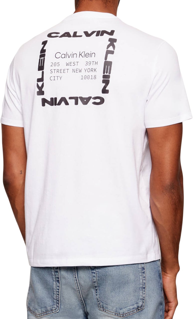 Calvin Klein T-Shirts And Polos Brilliant White Wit