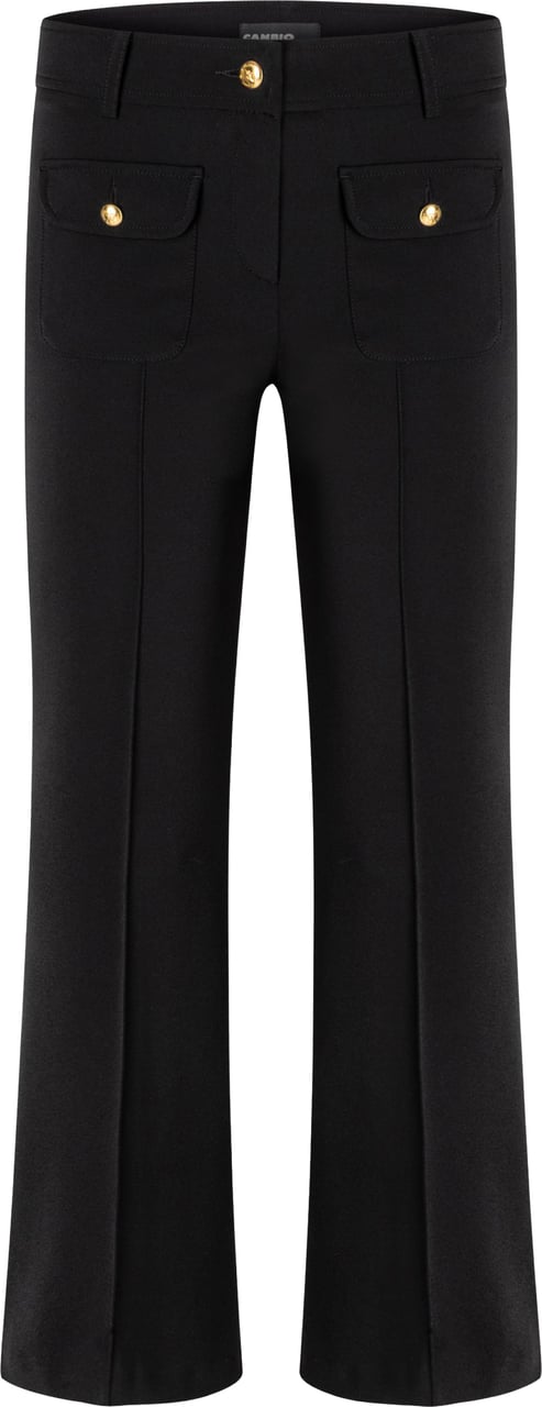 Cambio Cambio Farah Patched Pocket Pantalons Zwart 6111 0427 00 Zwart