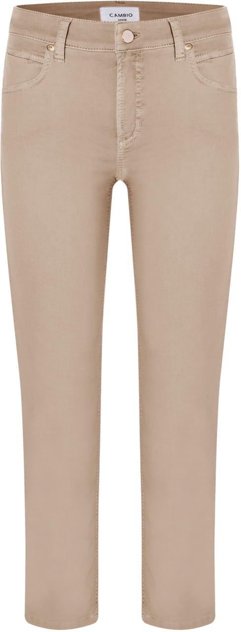 Cambio Piper Cropped Seam Pantalons Beige 7625 0063 00 Beige