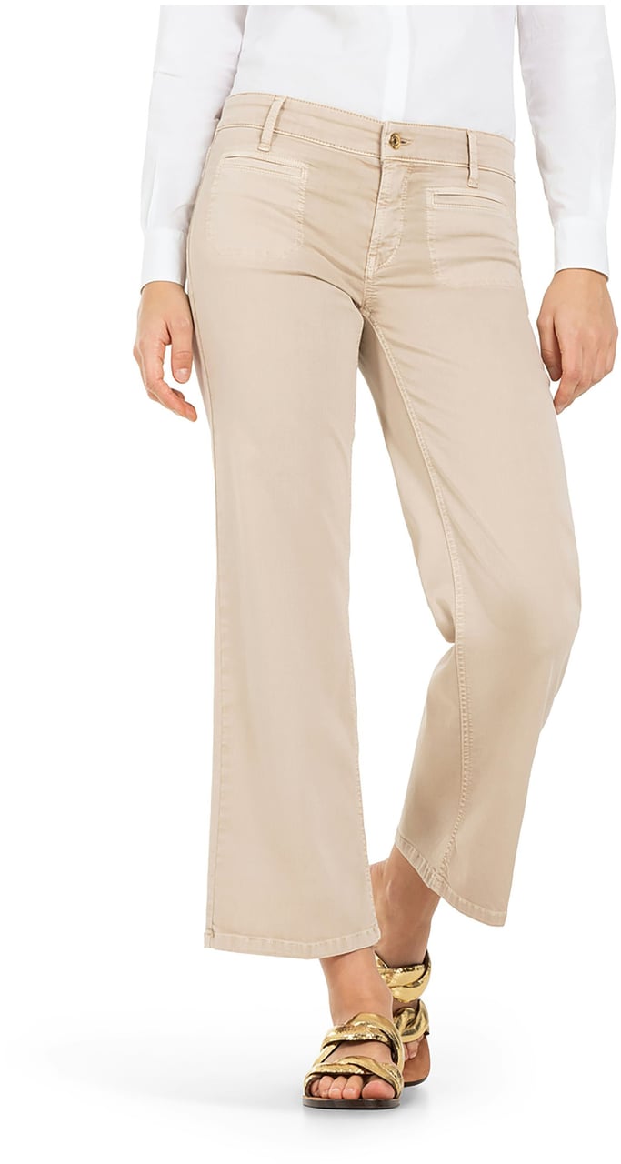Cambio Tess Cropped Pantalons Beige 7670 0086 12 Beige