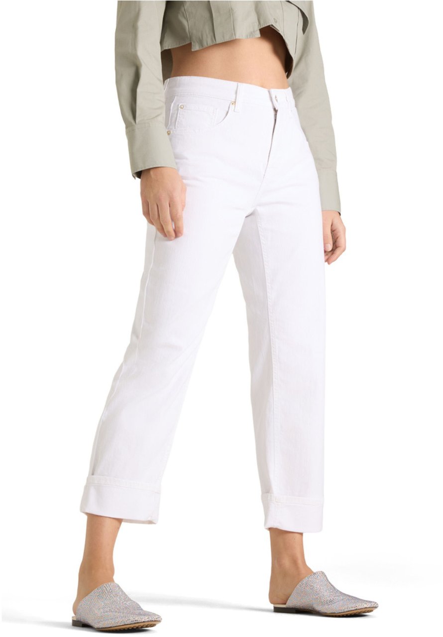 Cambio Gaia Relaxed Jeans Wit 9059 0122 03 Wit