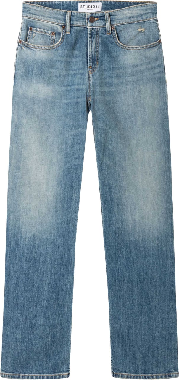 Cambio Gini Long Studio87 Jeans Blauw 9103 X142 00 Blauw